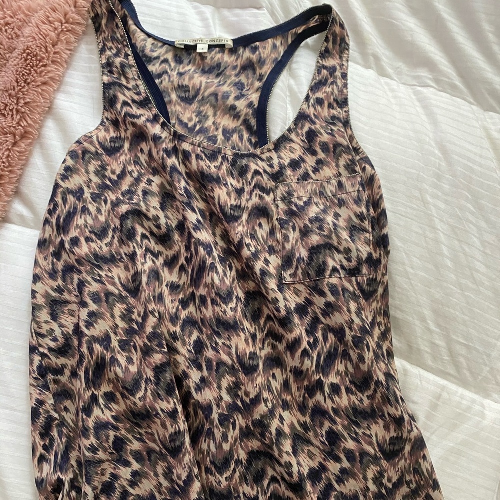 Nordstrom on-trend animal print tank